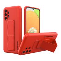 Wozinsky Kickstand Case silikonové pouzdro se stojánkem Samsung Galaxy A13 5G červené 5907769320002