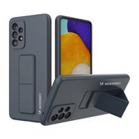 Wozinsky Kickstand Case silikonové pouzdro se stojánkem Samsung Galaxy A73 navy blue 5907769319969