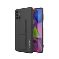 Wozinsky Kickstand Case silikonové pouzdro se stojánkem Samsung Galaxy M51 černé 5907769317378