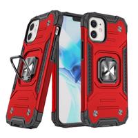 Wozinsky Ring Armor iPhone 14 Plus pancéřové pouzdro magnetický držák kroužek červený 5907769320378