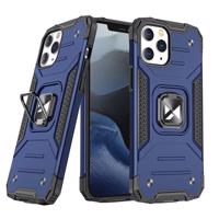 Wozinsky Ring Armor iPhone 14 Pro obrněné pouzdro magnetický držák kroužek modrý 5907769320408