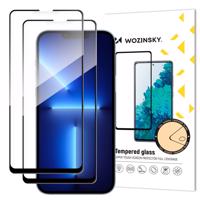 Wozinsky sada 2x superpevné Full Glue tvrzené sklo přes celou obrazovku s rámečkem Case Friendly iPhone 14, iPhone 13 Pro / iPhone 13 černá 5907769310416