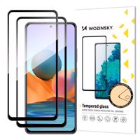 Wozinsky sada 2x superpevné Full Glue tvrzené sklo přes celou obrazovku s rámečkem Case Friendly Xiaomi Redmi Note 12 Pro+ / Note 12 Pro / Note 12 5G / Note 12 / Xiaomi Redmi Note 10 Pro černá 5907769318146