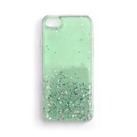 Wozinsky Star Glitter třpytivý kryt na iPhone 12 mini zelený 5907769315237