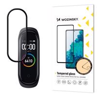 Wozinsky super odolná Full Glue fólie přes celou obrazovku s rámečkem Case Friendly Xiaomi Mi Band 6 / Mi Band 5 černá 5907769315138