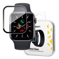 Wozinsky Watch Glass hybridní sklo pro Apple Watch 6 44mm / Watch 5 44mm / Watch 4 44mm / Watch SE 44mm černé 5907769310287