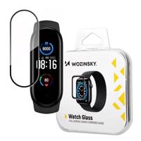 Wozinsky Watch Glass hybridní sklo pro Xiaomi Mi Band 5 černé 5907769309892