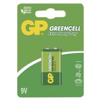 Zinková baterie GP Greencell 9V (6F22) B1251